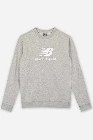 New Balance New Balance French Terry Stacked Logo Crew by