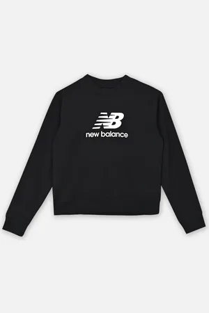 New Balance New Balance French Terry Stacked Logo Crew by