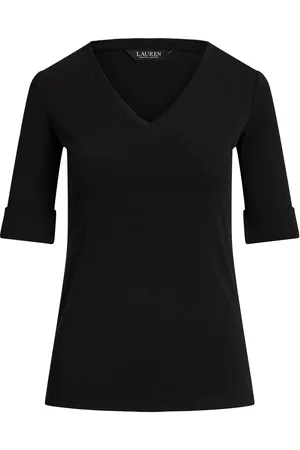 Ralph Lauren V Judy-Elbow Sleeve-Knit by