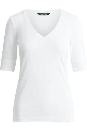 Ralph Lauren V Judy-Elbow Sleeve-Knit by