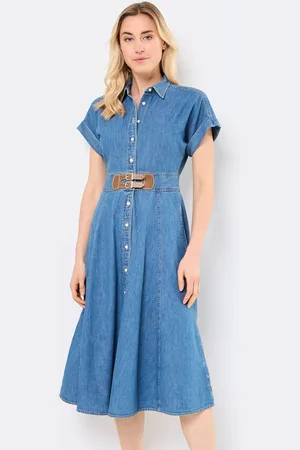 Ralph Lauren Erlaina-Short Sleeve-Day Dress by