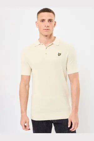 Lyle & Scott Linen Blend Knitted Polo by