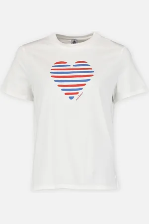 Petit Bateau T-shirt droit manches courtes col rond by