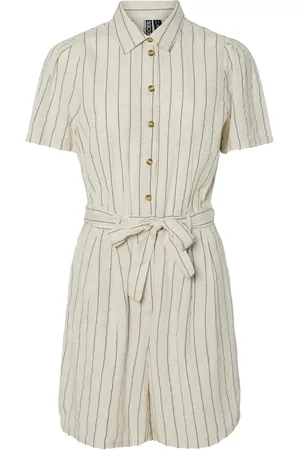 Pieces® PCTABITHA SS WVN PLAYSUIT FC by