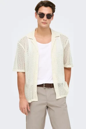 Only & Sons ONSNOVAK RLX RESORT SS ZIGZAG SHIRT by