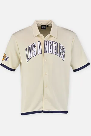 New Era Nba Snap Button Shirt by