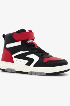 Blue Box Hoge jongens sneakers rood