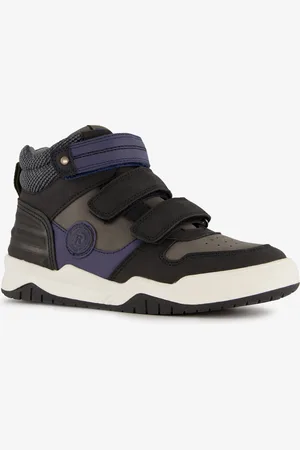 Blue Box Hoge jongens sneakers blauw
