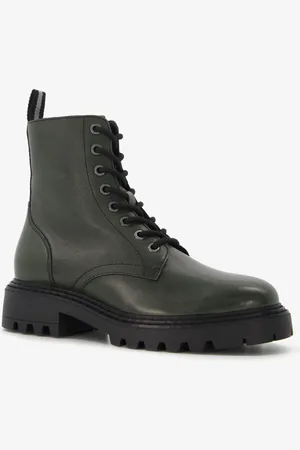 Harper Leren dames veterboots
