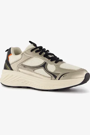 Blue Box Dames dad sneakers goud