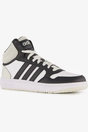 adidas Hoops Mid 3.0 kinder sneakers zwart