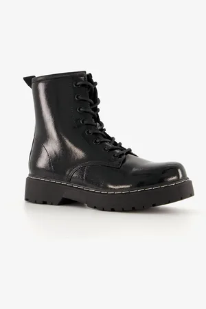 Blue Box Lak dames veterboots
