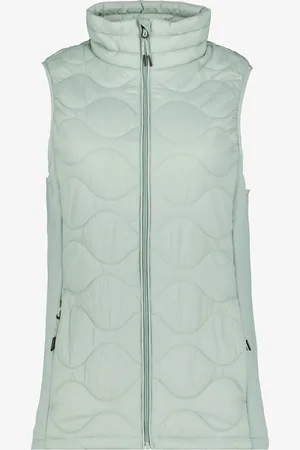 Kjelvik Dames bodywarmer lichtgroen