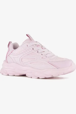 Blue Box Meisjes dad sneakers lila