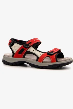 Hush Puppies Leren dames sandalen beige