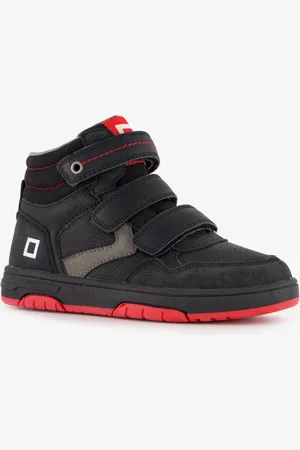 Blue Box Hoge jongens sneakers rood