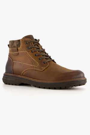 Hush Puppies Leren heren veterboots
