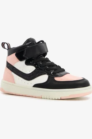 Blue Box Hoge meisjes sneakers lak roze