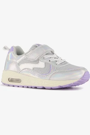 Blue Box Meisjes sneakers metallic paars