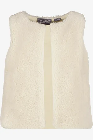 TwoDay Meisjes teddy gilet