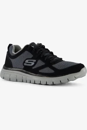 Skechers Burns-Agoura heren sneakers grijs