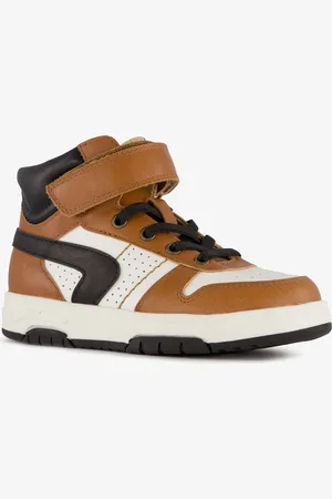 TwoDay Hoge leren jongens sneakers