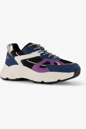 Blue Box Dames dad sneakers denim