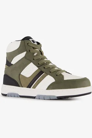 Blue Box Hoge jongens sneakers wit