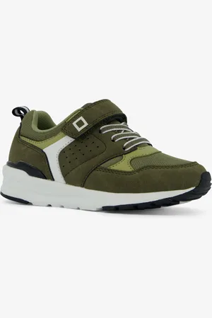 Blue Box Jongens sneakers legergroen