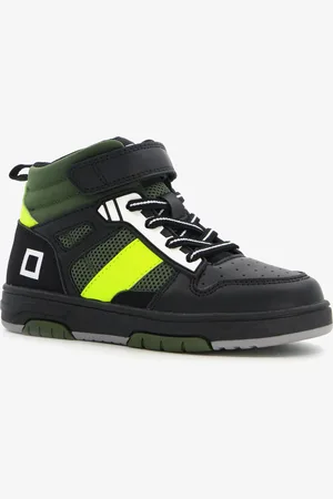 Blue Box Hoge jongens sneakers groen