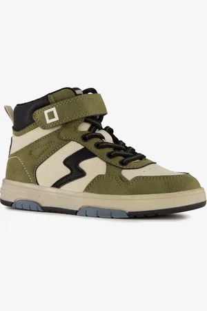 Blue Box Hoge jongens sneakers beige