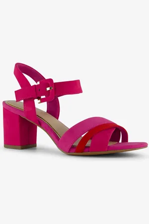 Nova Dames sandalen met hak rood