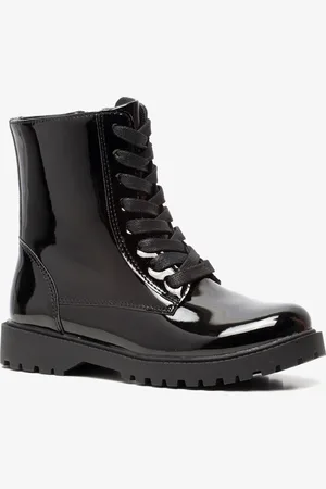 Blue Box Meisjes lak veterboots