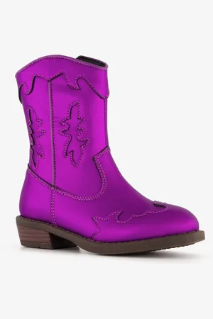 Blue Box Meisjes western laarsjes metallic