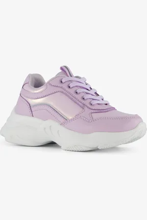 Blue Box Meisjes dad sneakers metallic