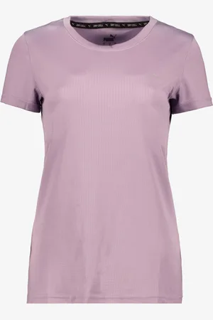 PUMA Performance dames sport T-shirt lichtpaars