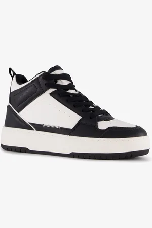 ONLY Hoge dames sneakers zwart