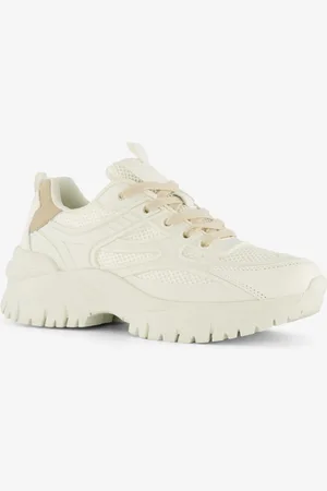 Blue Box Dames dad sneakers beige