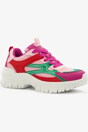 Blue Box Dames dad sneakers multicolor