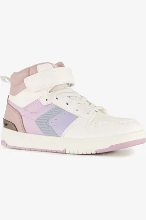 Blue Box Hoge meisjes sneakers pastelroze