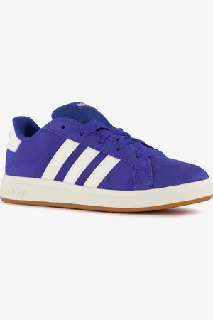 adidas Grand Court 00s suede jongens sneakers
