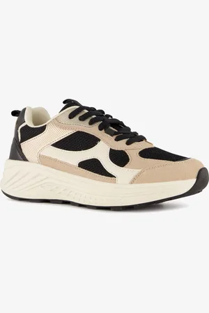 Blue Box Dames dad sneakers zwart