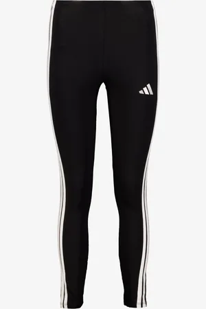 adidas 3-Stripes dames sportlegging wit