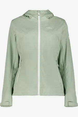 Kjelvik Dames outdoor jas waterafstotend mintgroen