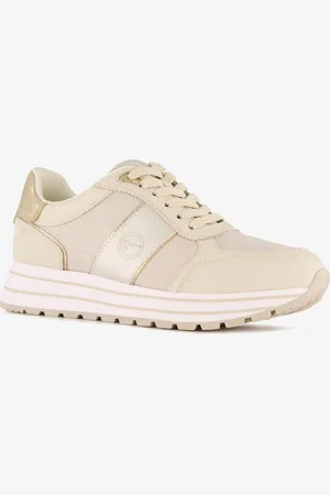 Tamaris Dames sneakers beige