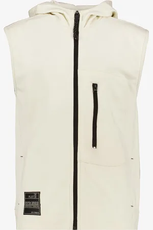 UNSIGNED Jongens bodywarmer ecru