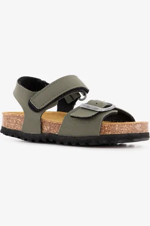 Hush Puppies Kinder bio sandalen donkergroen