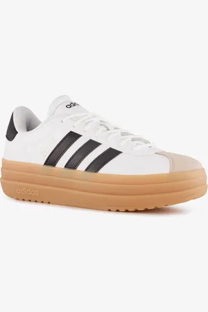 adidas VL Court Bold dames sneakers zwart