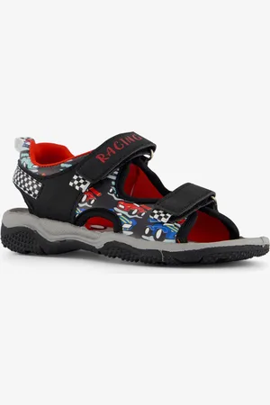 Blue Box Jongens sandalen met race auto