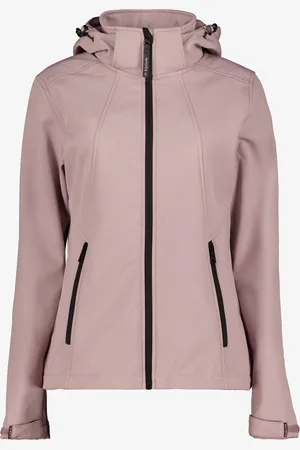 Kjelvik Dames outdoor softshell jas lila